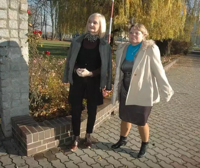 Obecna dyrekcja szkoły - Anna Lechowicz i Mariola Hiller - mają inną koncepcję na tereny wokół szkoły niż Jolanta Czarnecka