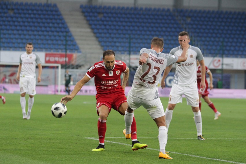 Piast Gliwice – Zagłębie Lubin 2:1. Trzecia z rzędu wygrana. W Gliwicach mają lidera! RELACJA, ZDJĘCIA