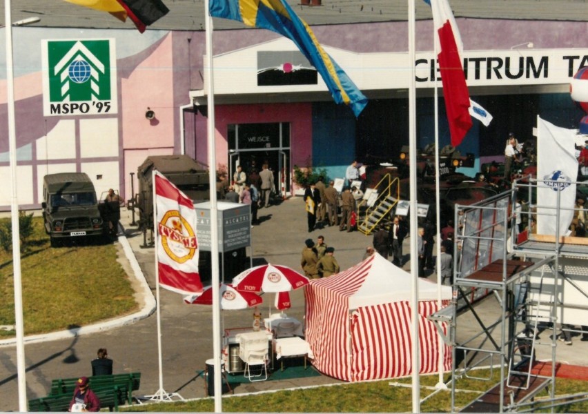 Tak wyglądał Salon Przemysłu Obronnego w 1995 roku.