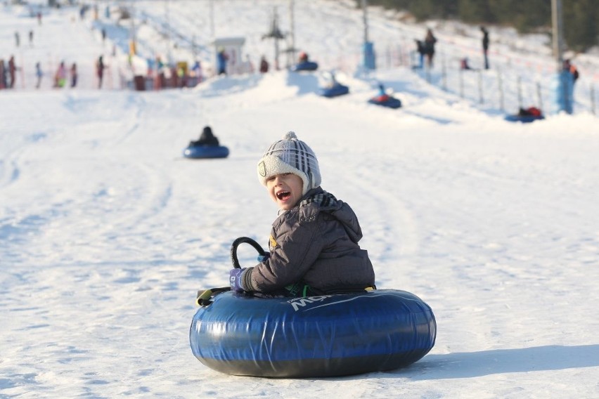 Snowtubing w Niestachowie - atrakcja dla najmłodszych