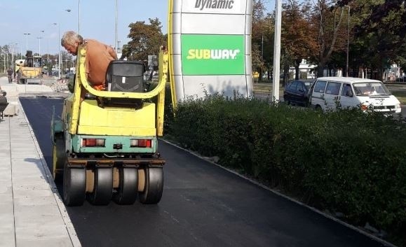 Spore ograniczenia na jednej z ulic na południu Wrocławia