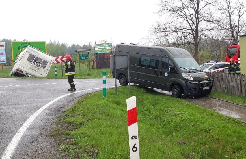 Do zdarzenia doszło dziś ok. godz. 8 rano w Nowosielcu k....