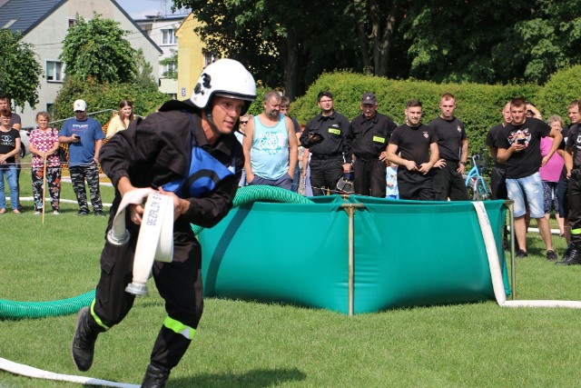 Na stadionie przy ul. Robotniczej w Dobrzyniu nad Wisłą odbyły się gminne zawody OSP