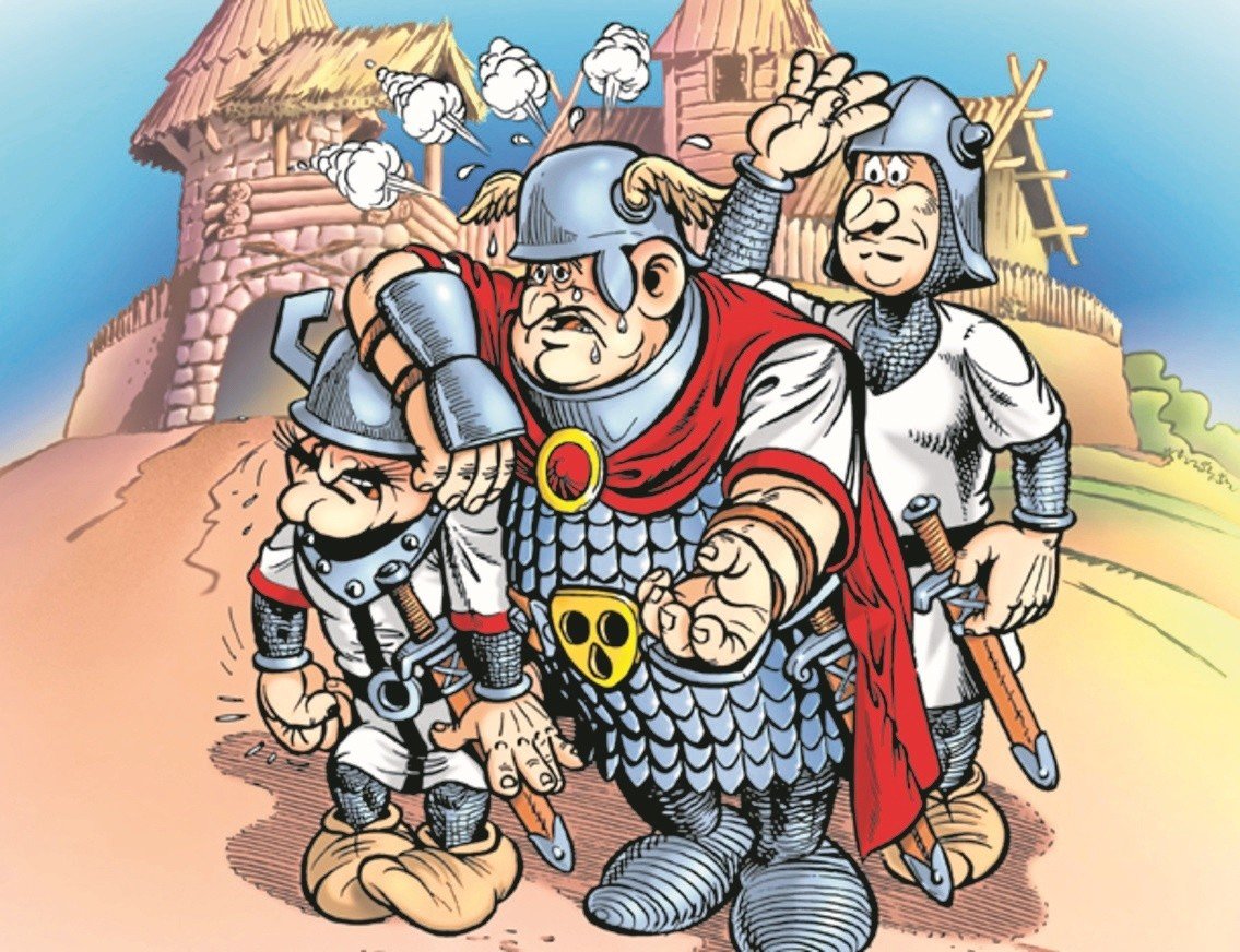 Oponent Mirmiła Z Serii Komiksów Janusza Christy