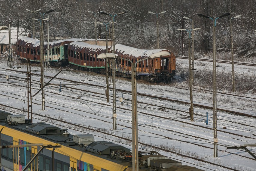 Kraków. Znów pożar wagonów. Tym razem tragiczny