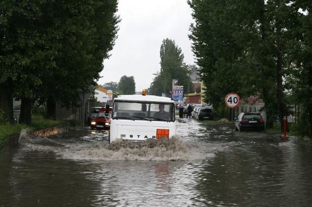 Podtopienia w Opolu