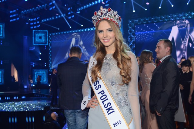 Finał Miss Polski 2015. Na zdjęciu: Magdalena Bieńkowska