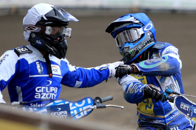 Kenneth Bjerre z Unii i Greg Hancock z Get Well