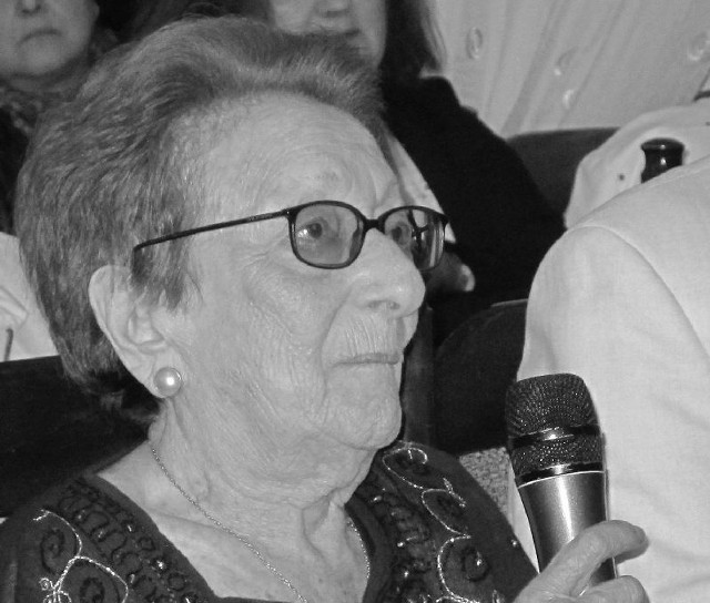 Miriam Guterman podczas wizyty w Kielcach, 4 lipca 2011.