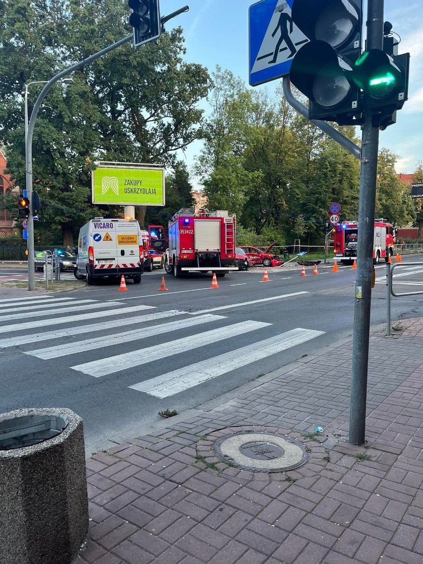 Wypadek w Częstochowie