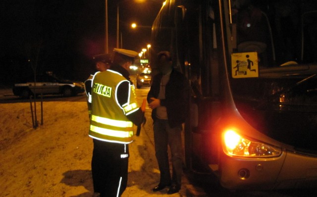 Ogółem skontrolowano około 30 pojazdów.