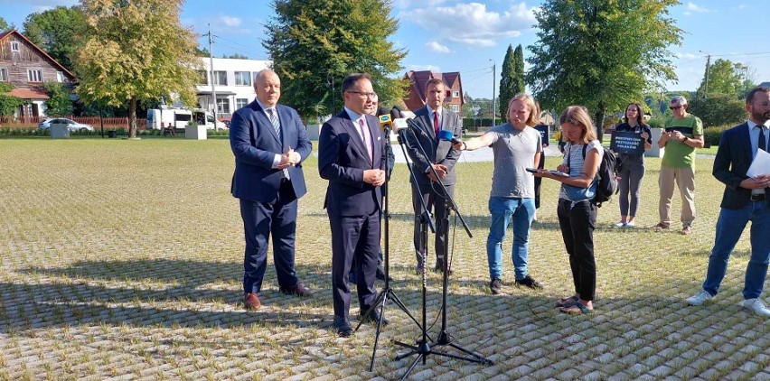 Jacek Sasin w Mielniku: To referendum będzie decydowało o tym, czy polska granica będzie dalej skutecznie chroniona