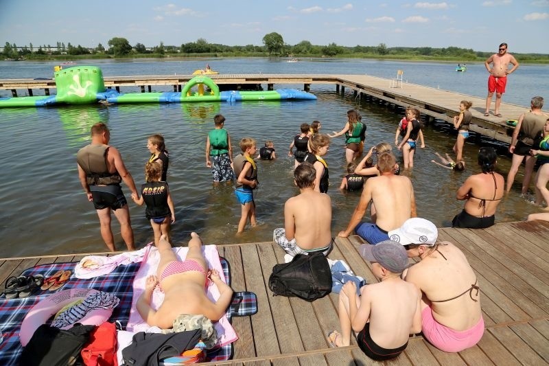 Plaża na Dojlidach. Niedziela