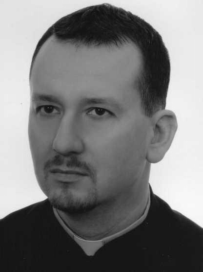 Ks. Tomasz Lewczuk, wikariusz parafii pw. Świętej Trójcy w Hajnówce.