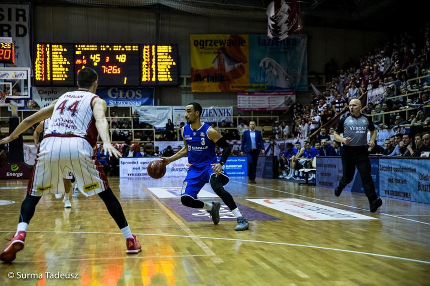 Spójnia Stargard - AZS Koszalin 76:73. Ważna wygrana w walce o utrzymanie!