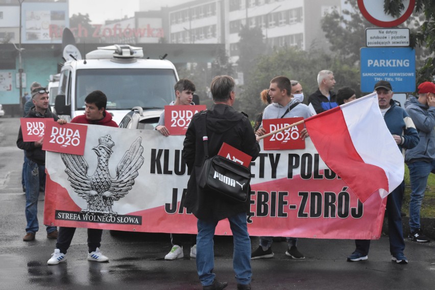 Andrzej Duda w Jastrzębiu-Zdroju...