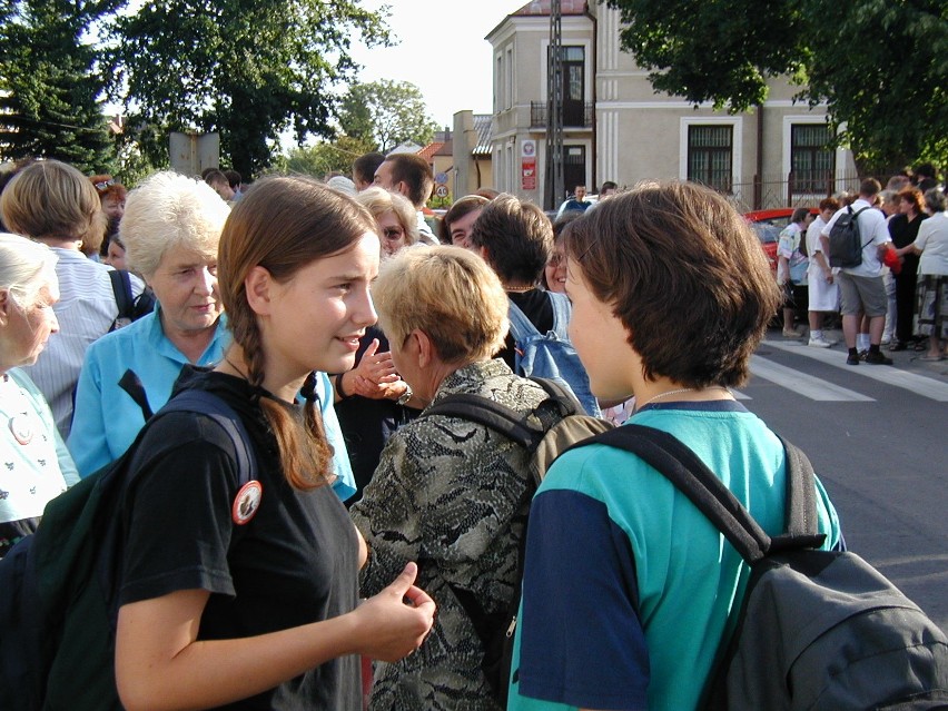 Pielgrzymka na Jasną Górę w 2001 roku