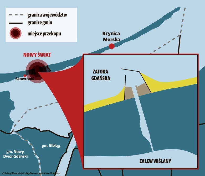 Rząd planuje przekop Mierzei Wiślanej już w 2017 roku