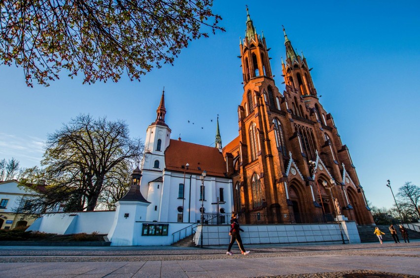 Stary Kościół Farny w Białymstoku i Archikatedra Białostocka...