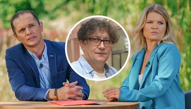 10. edycja programu "Rolnik szuka żony" dopiero się rozkręca. Ostatnio zza kamery fani reality show usłyszeli głos reżysera - kielczanina Konrada Smugi. Okazało się, że produkcja postanowiła zainterweniować i powiedziała Waldemarowi, że jego zachowanie jest nieuczciwe wobec jego kandydatek. Na zdjęciu z prowadzącą program - Martą Manowską.