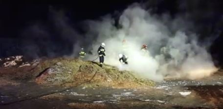 Strażacy OSP w Jaworznie-Jeleniu ugasili pożar na...