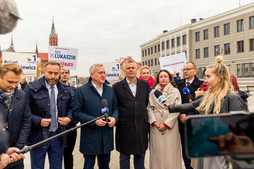 Kandydaci KO dostali wsparcie od Tomasza Siemoniaka