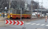 Na ul. Kopcińskiego tramwaje jak żółwie