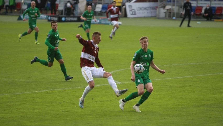 Piłkarze Górnika Zabrze w meczu z Wartą zagrali w takich...