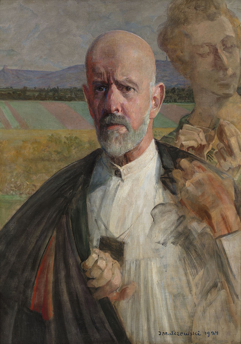 Jacek Malczewski
"Autoportret z muzą"
1924