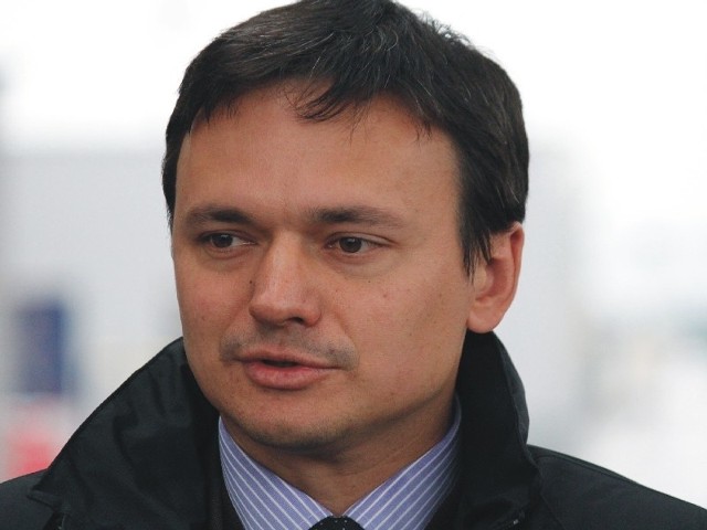 Jacek Cichocki, minister spraw wewnętrznych.