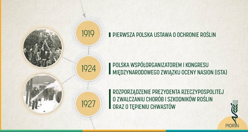 - Początki działalności zorganizowanych służb ochrony roślin...