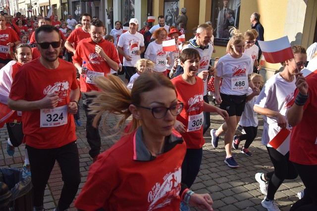 Ponad 500 osób pobiegło w I Żorskim Biegu Biało-Czerwonym