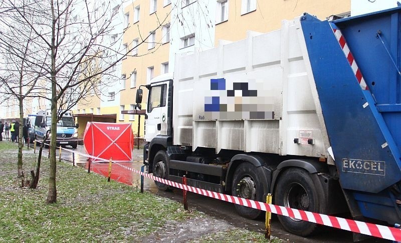 Śmiertelne potrącenie na osiedlu Ustronie w Radomiu (zdjęcia)