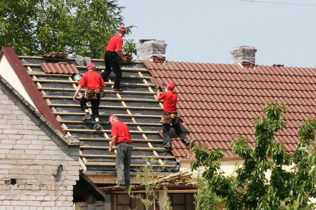 Nowy dach pani Haliny prezentuje się naprawdę pięknie