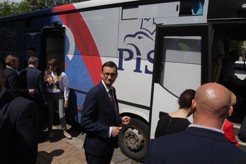 18.05.2019: Katowice, piknik militarny,  premier Mateusz...