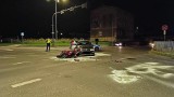 Wypadek w Słupsku. Motocyklista trafił do szpitala