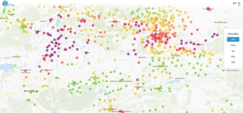 Smog spłynął do Krakowa. Duszą nas pyły z okolic miasta