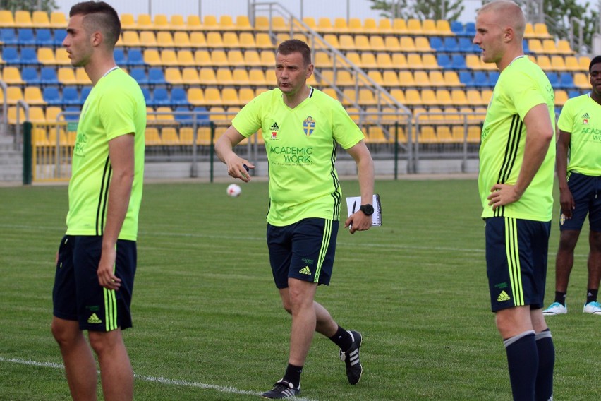 Euro U21. Reprezentacja Szwecji trenowała w Świdniku [WIDEO]