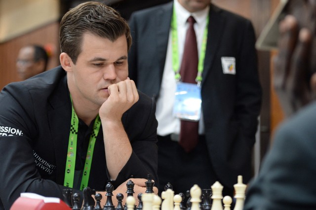 Magnus Carlsen, zwycięzca turnieju Grand Chess Tour w Zagrzebiu.