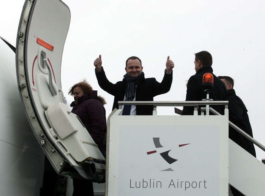 Boeing Ryanaira wystartował z Lotniska Lublin