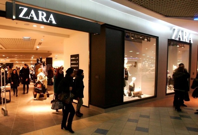 Sklep Zara w Szczecinie jest dużo droższy niż sklepy tej samej sieci w Niemczech.
