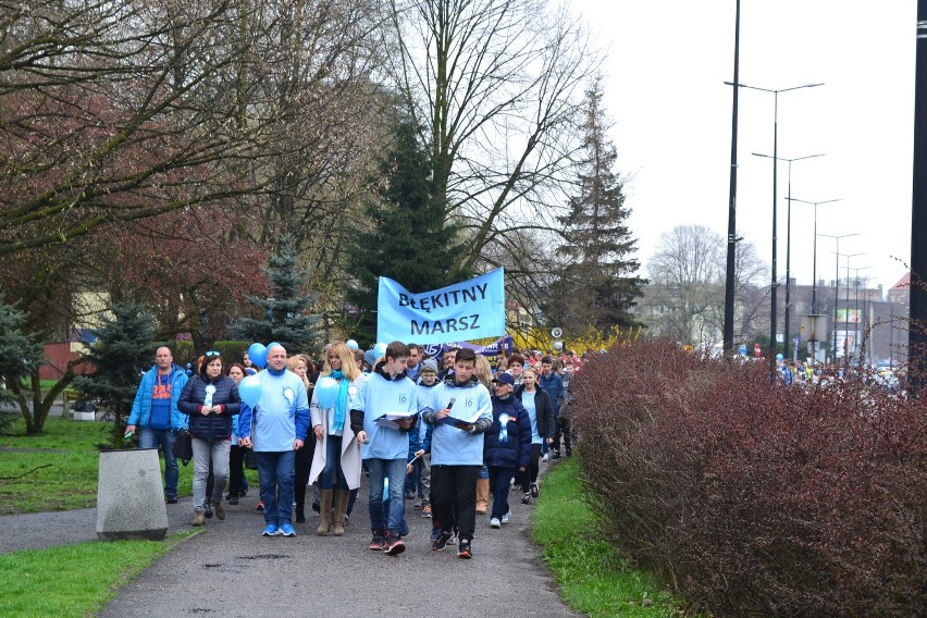 Sosnowiec: ulicami miasta przeszedł Błękitny Marsz [ZDJĘCIA]