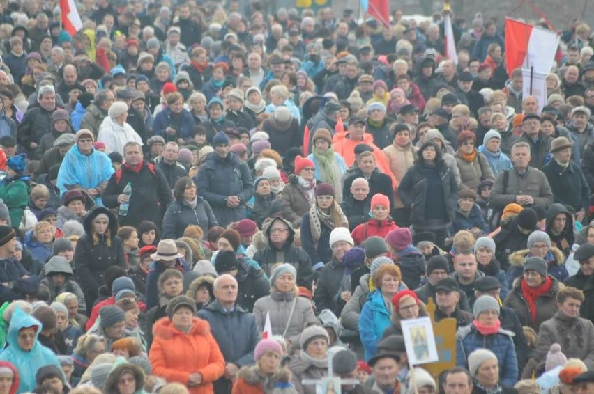 W Łagiewnikach były większe tłumy niż podczas święta...
