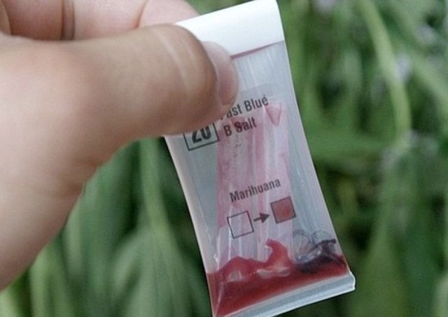 Poolicjanci znaleźli 8 gramów marihuany