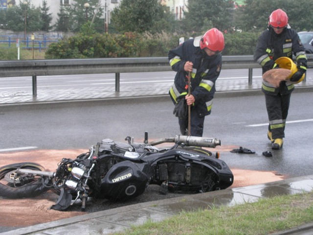 Wypadek w Wejherowie (19.08.2014)