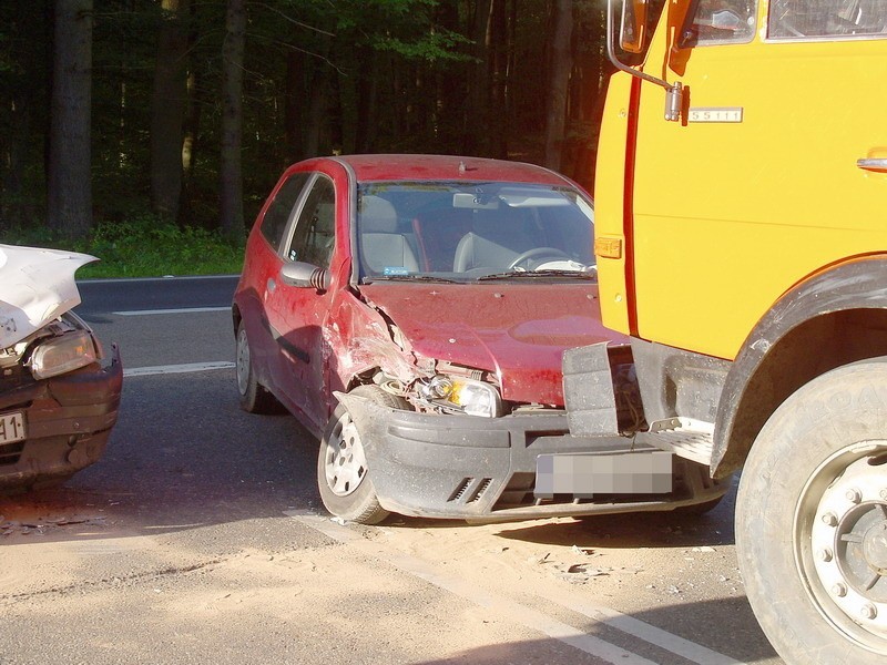 Wypadek na trasie Koszalin-Mścice