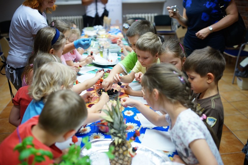 Kraków. Ewa Wachowicz na dniu otwartym w Szpitalu św. Ludwika