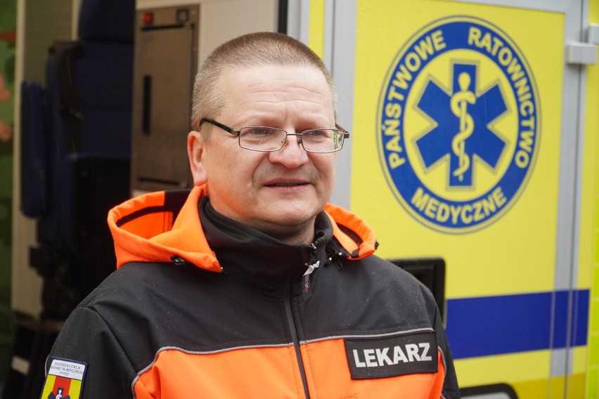 Mariusz Błoch, dyrektor do spraw medycznych WSRM w Łodzi.