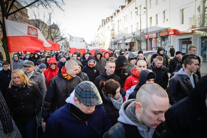 200 osób na Marszu ku czci Żołnierzy Wyklętych