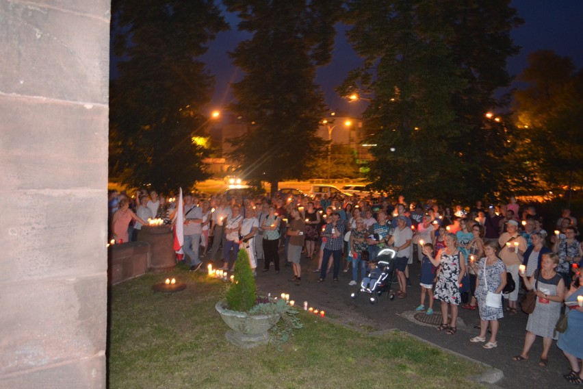 Protest przeciw reformie sądownictwa, Sosnowiec, 20 lipca